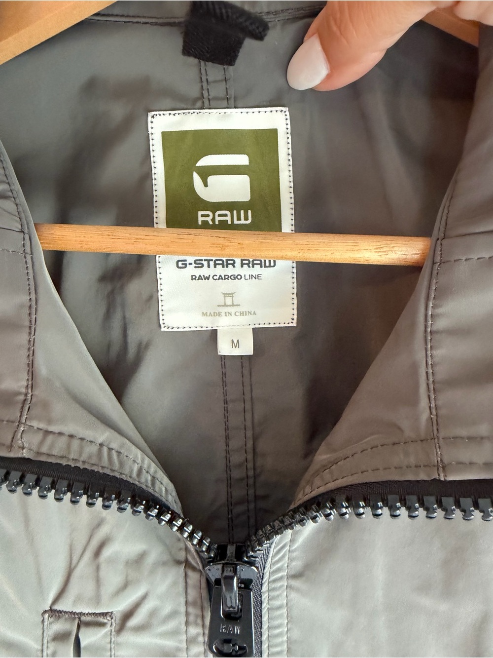 G-Star Timor Nylon Cargo Jacket Gray 
Men’s Size: M - Picture 4 of 7